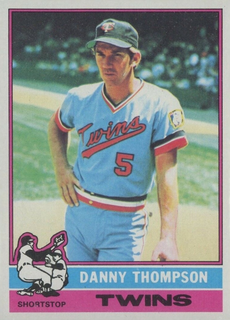 1976 Topps Danny Thompson #111 Baseball Card