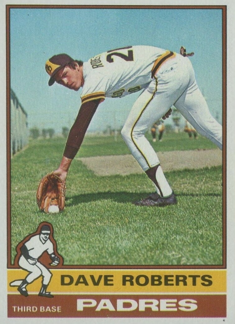 1976 Topps Dave Roberts #107 Baseball Card