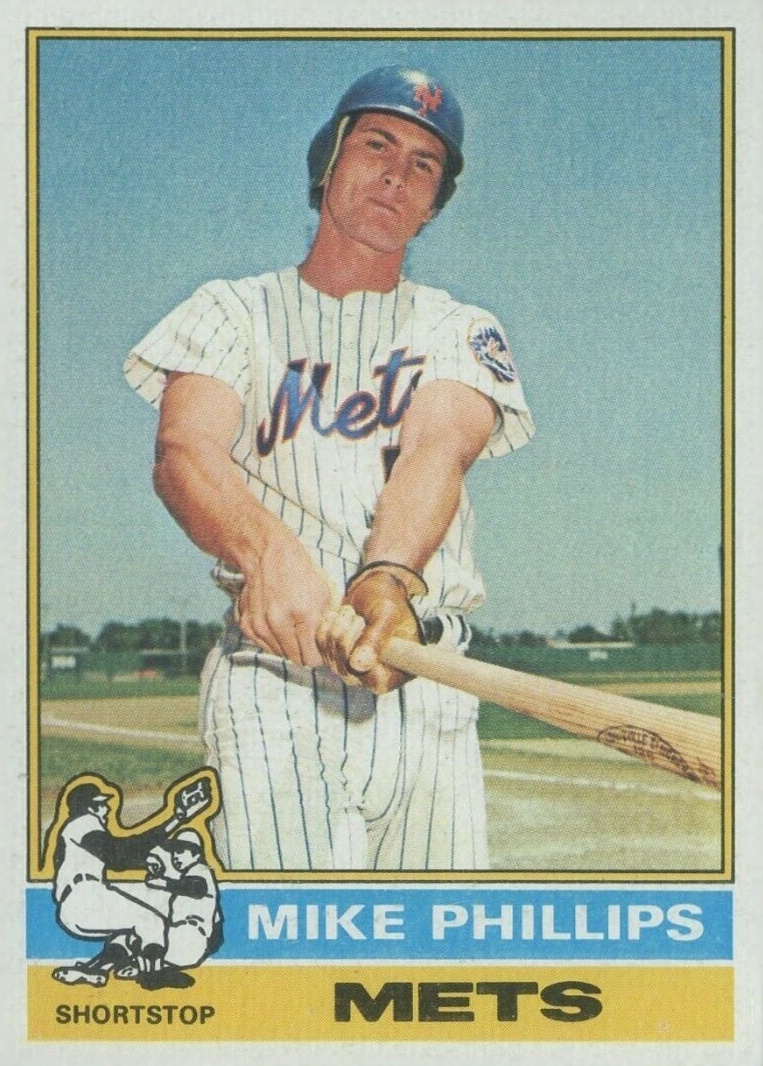 1976 Topps Mike Phillips #93 Baseball Card