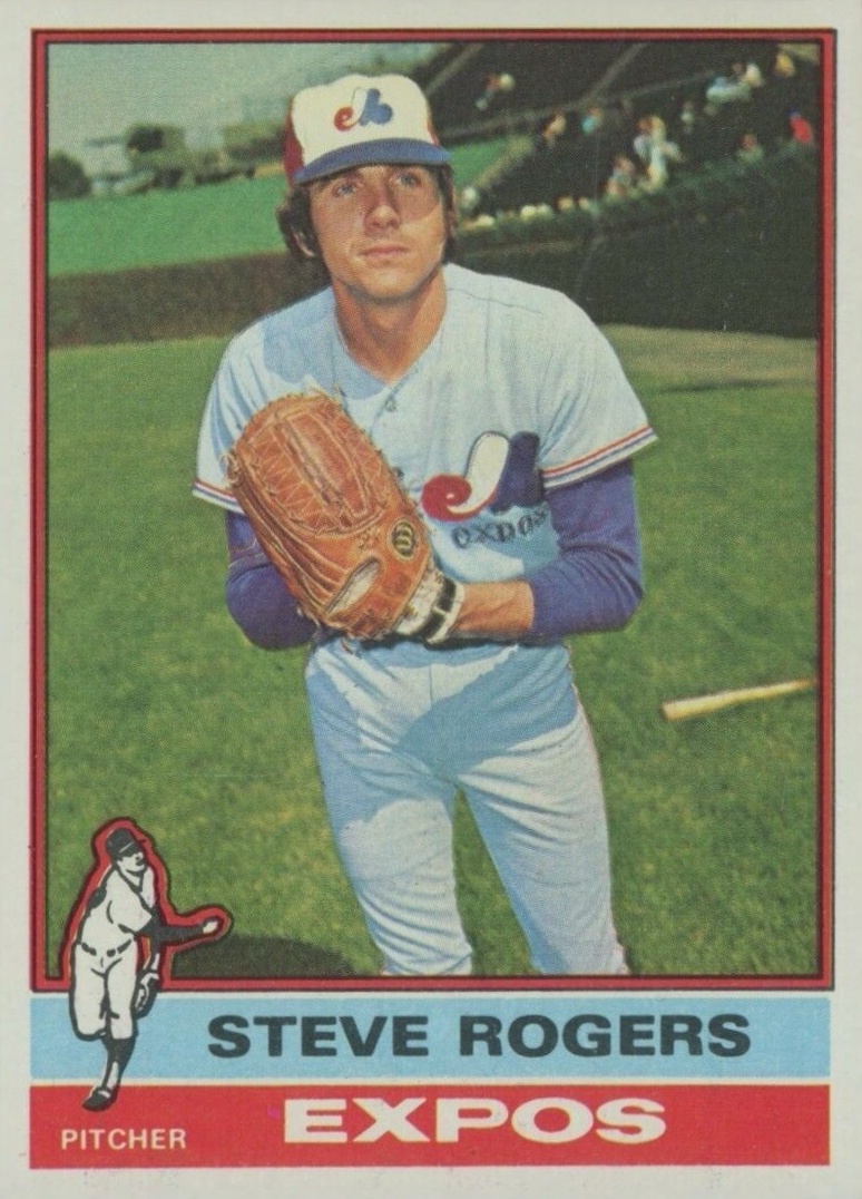 1976 Topps Steve Rogers #71 Baseball Card