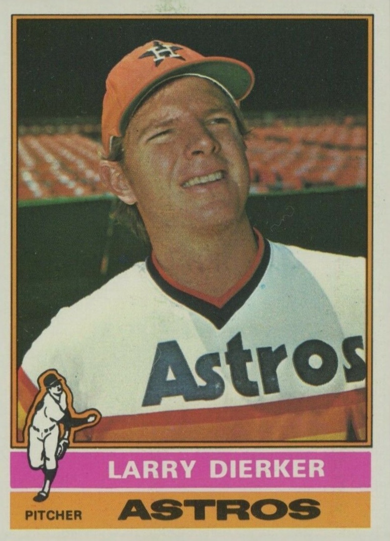1976 Topps Larry Dierker #75 Baseball Card