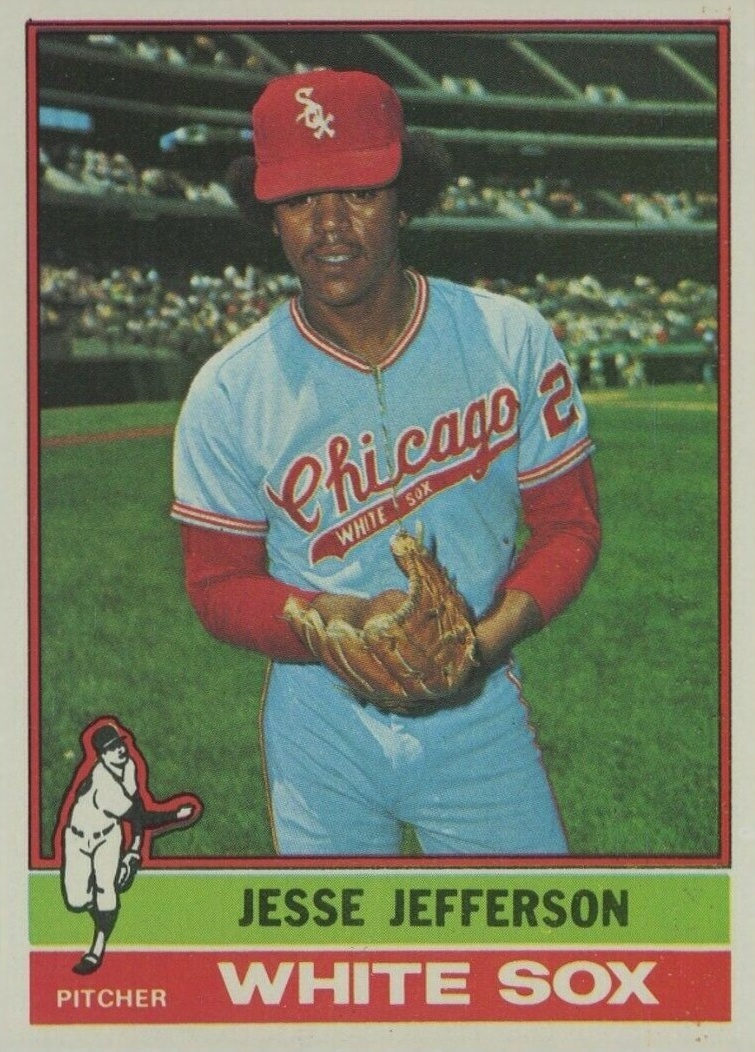 1976 Topps Jesse Jefferson #47 Baseball Card