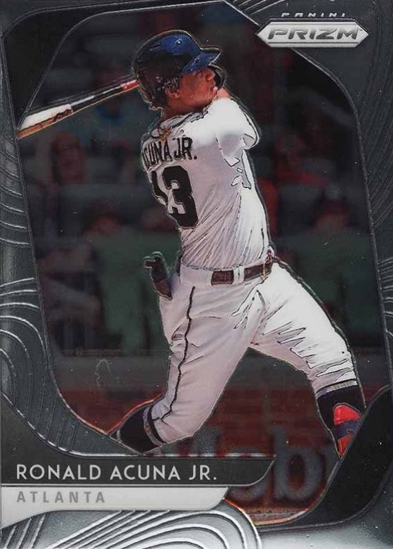 2020 Panini Prizm Ronald Acuna Jr. #184 Baseball Card