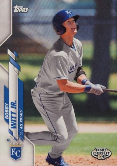 2020 Topps Pro Debut Bobby Witt Jr. #PD50 Baseball Card