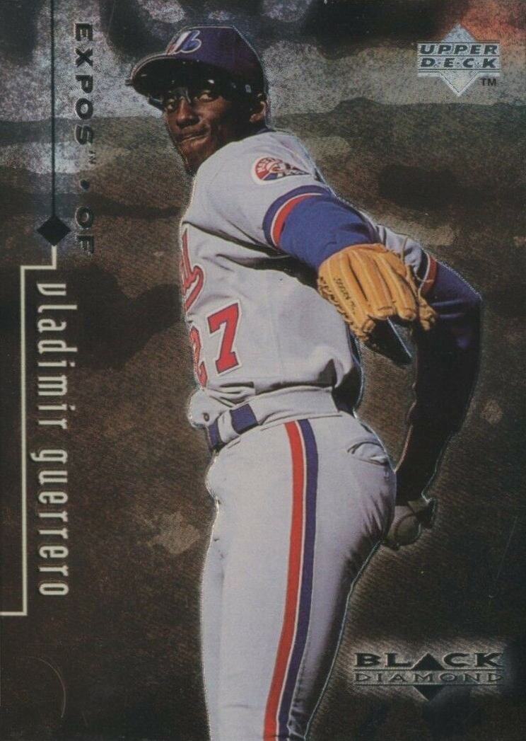 1999 Upper Deck Black Diamond Vladimir Guerrero #50 Baseball Card