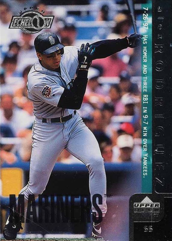 1998 Upper Deck Alex Rodriguez #457 Baseball Card
