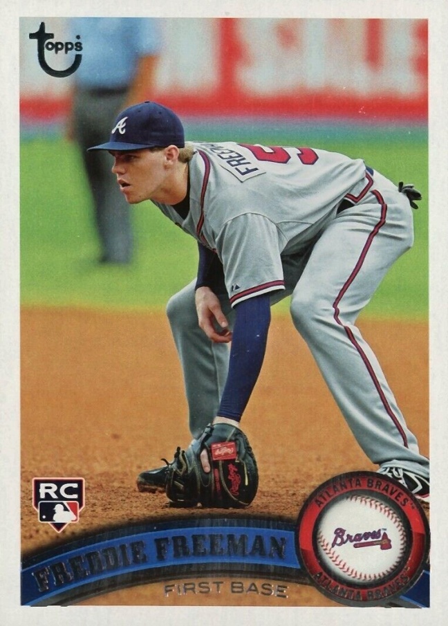 2011 Topps Freddie Freeman #145 Baseball Card