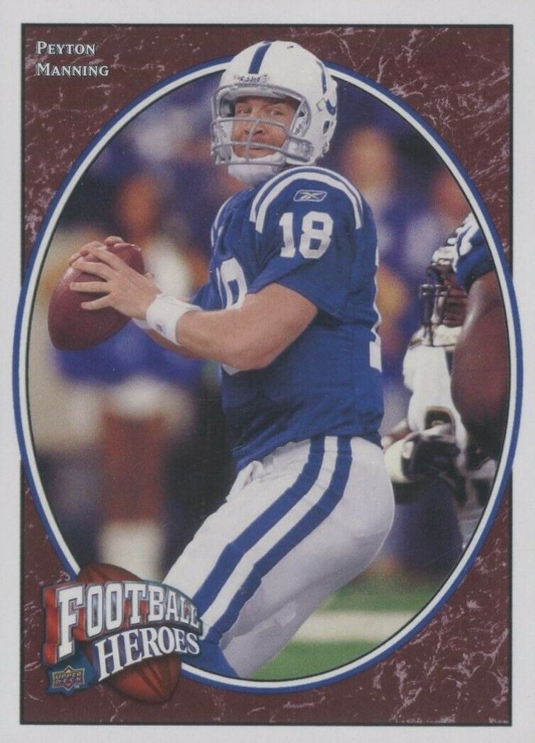 2008 Upper Deck Heroes Peyton Manning #79 Football Card