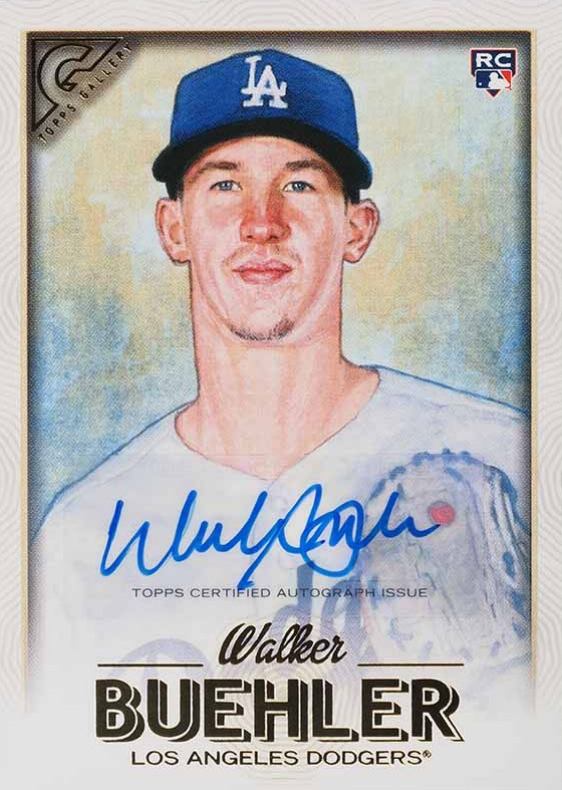 2018 Topps Gallery Walker Buehler #141 Baseball Card