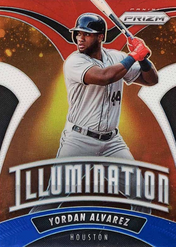 2020 Panini Prizm Illumination Yordan Alvarez #I6 Baseball Card
