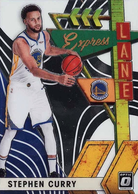 2019 Panini Donruss Optic Express Lane Stephen Curry #16 Basketball Card