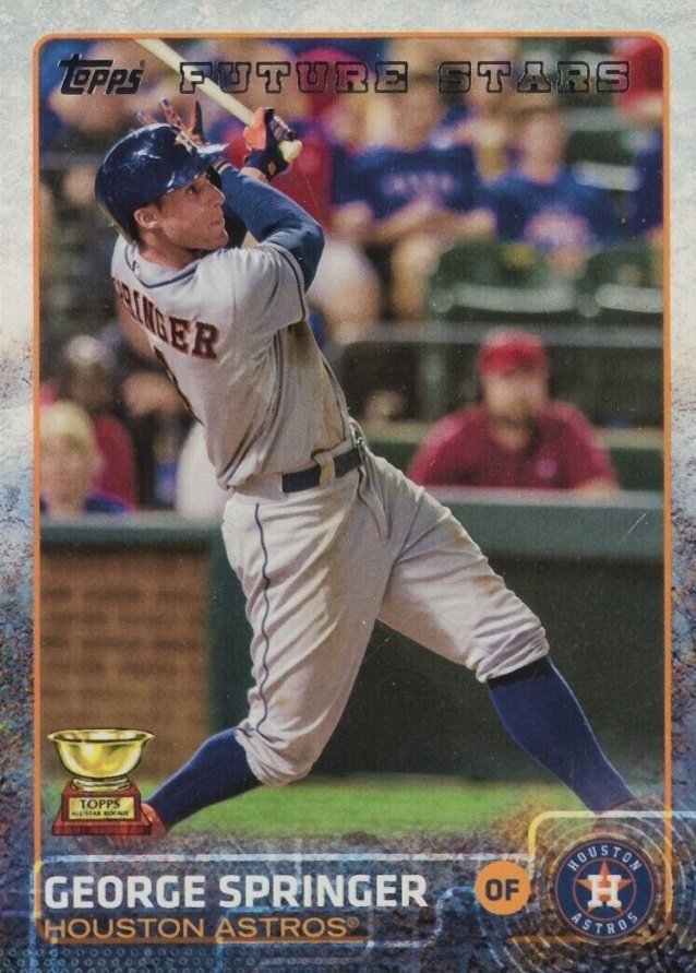 2015 Topps George Springer #318 Baseball Card