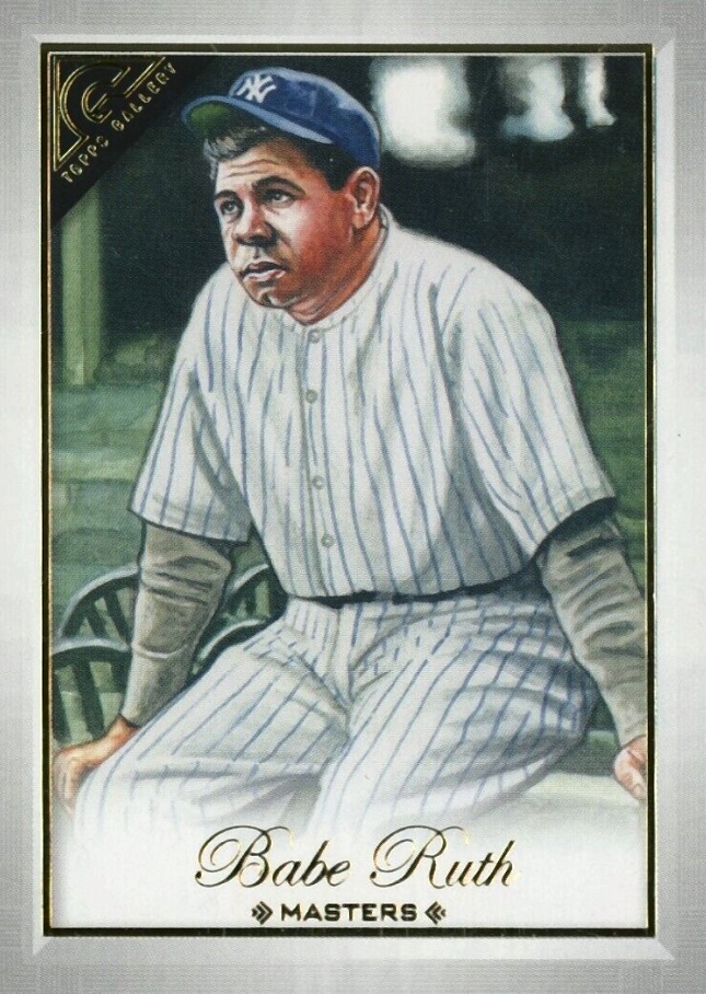 2019 Topps Gallery Babe Ruth #158 Baseball Card