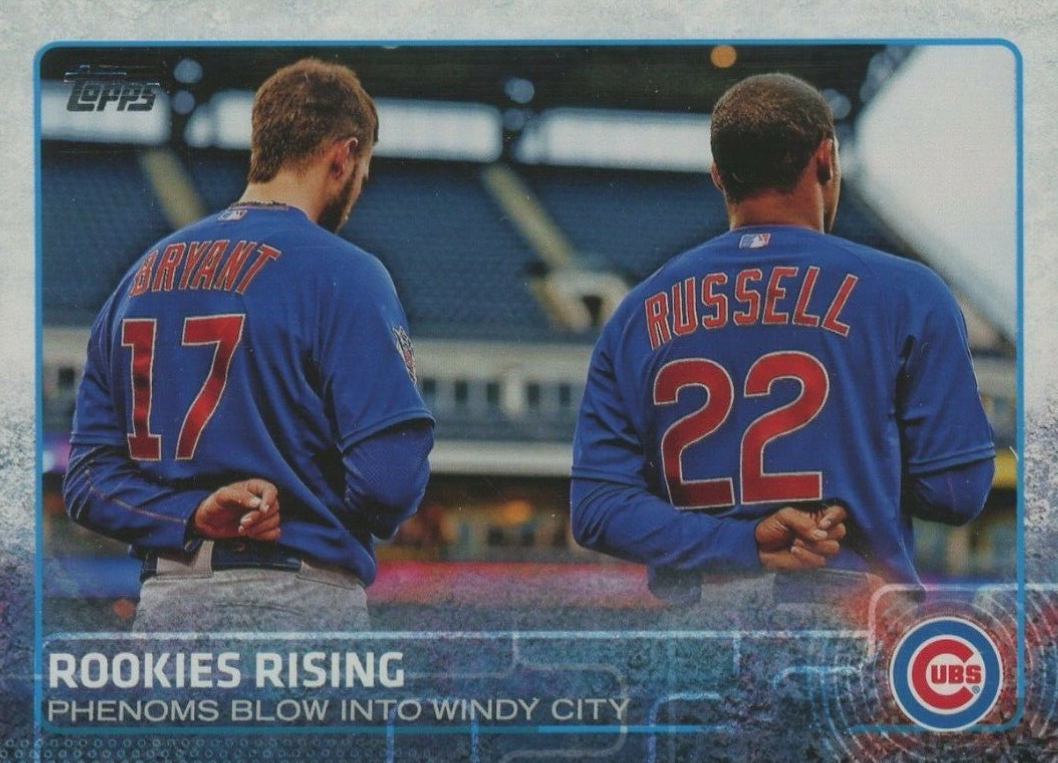 2015 Topps Update Addison Russell/Kris Bryant #US79 Baseball Card