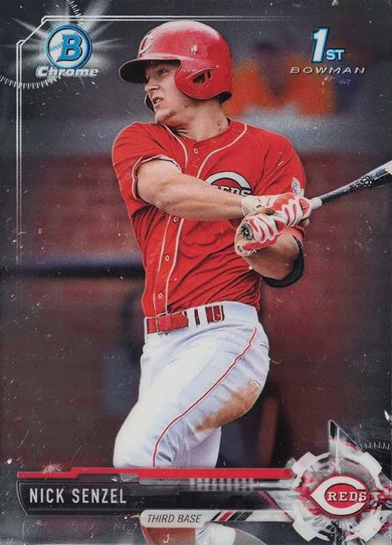 2017 Bowman Prospects Nick Senzel #BCP1 Baseball Card