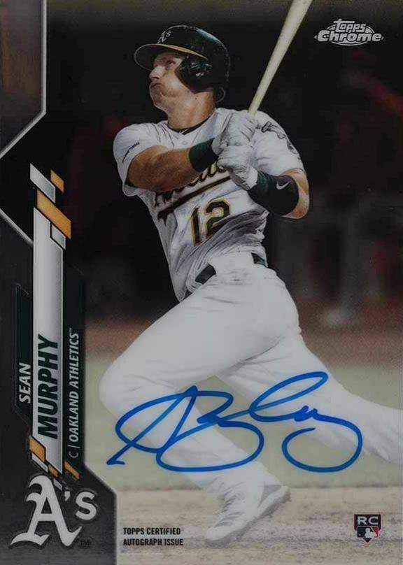 2020 Panini Prizm Rookie Autographs Sean Murphy #RASM Baseball Card