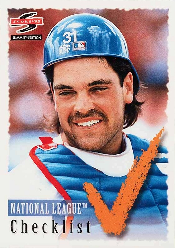 1995 Summit Mike Piazza #198 Baseball Card