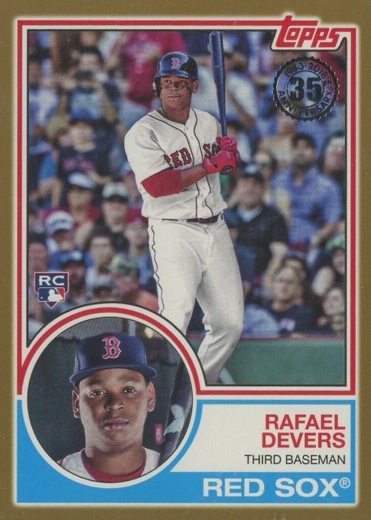 2018 Topps 1983 Topps Baseball Rafael Devers #14 Baseball Card