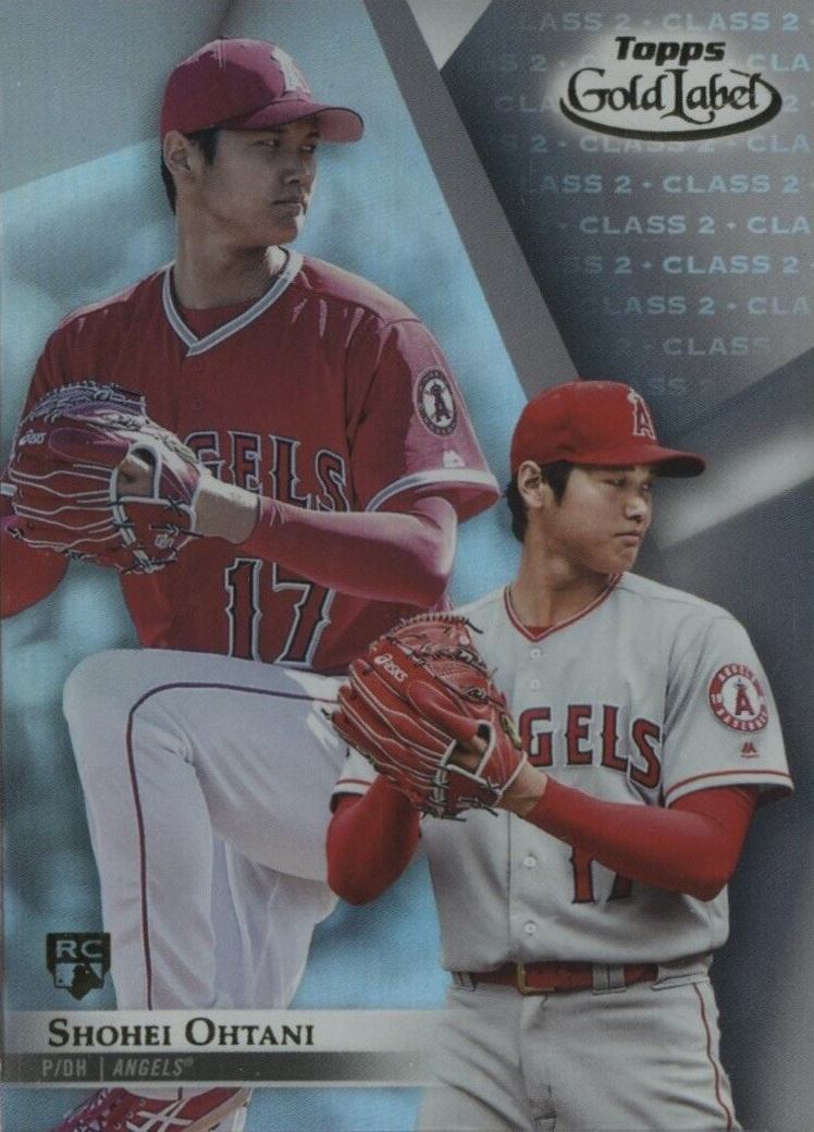 2018 Topps Gold Label  Shohei Ohtani #17 Baseball Card