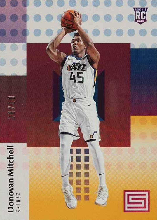 2017 Panini Status Donovan Mitchell #122 Basketball Card