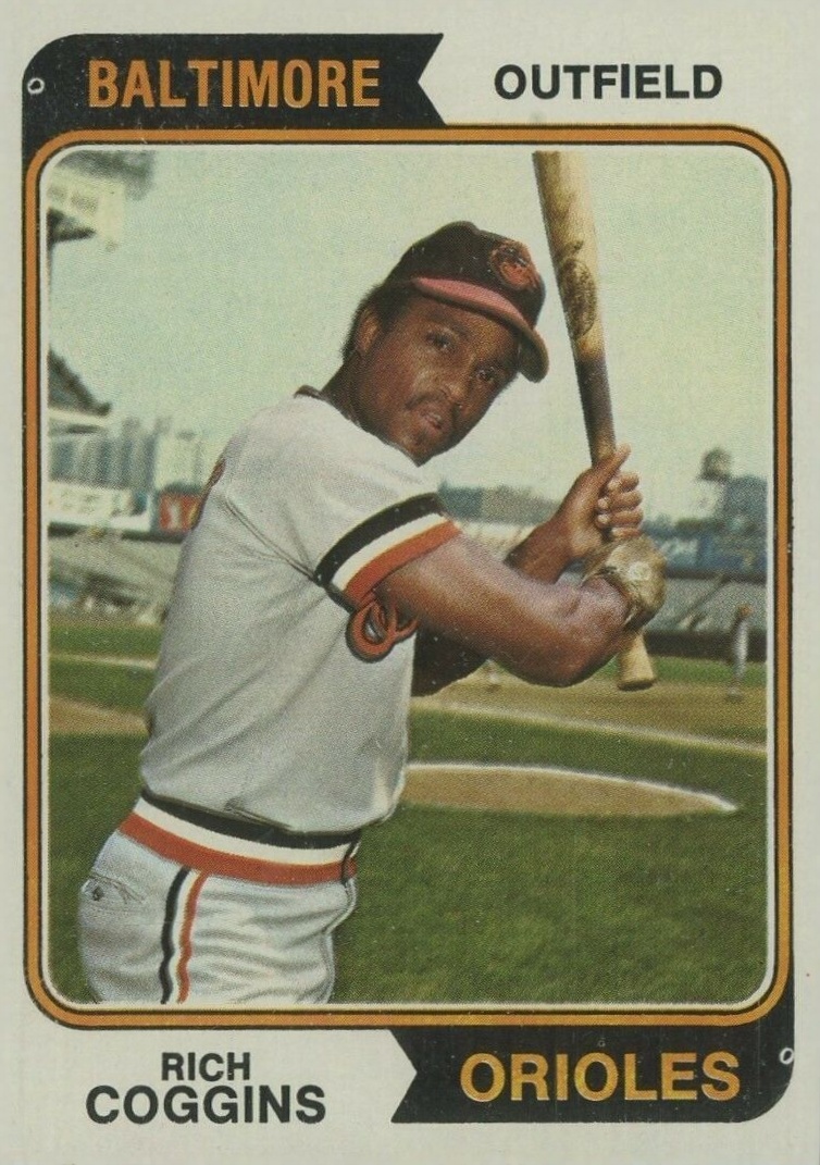 1974 Topps Rich Coggins #353 Baseball Card