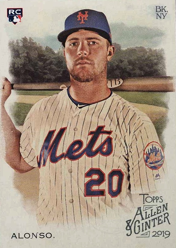 2019 Topps Allen & Ginter Pete Alonso #182 Baseball Card