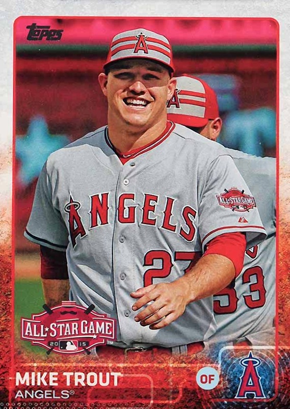 2015 Topps Update Mike Trout #US364 Baseball Card