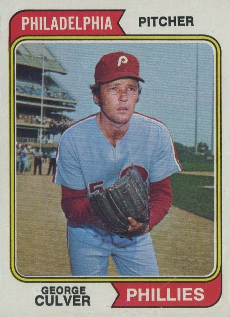 1974 Topps George Culver #632 Baseball Card