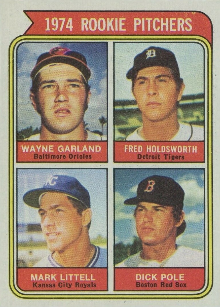 1974 Topps Rookies Pitchers #596 Baseball Card