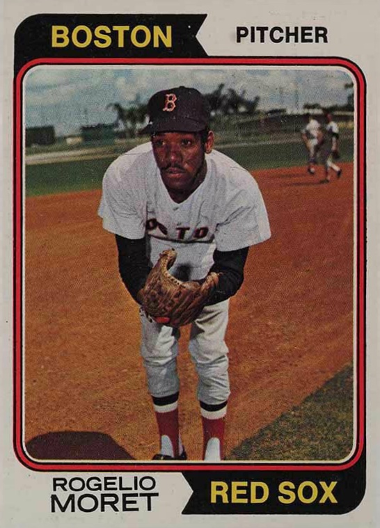 1974 Topps Rogelio Moret #590 Baseball Card
