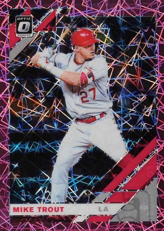 2019 Panini Donruss Optic Mike Trout #170 Baseball Card