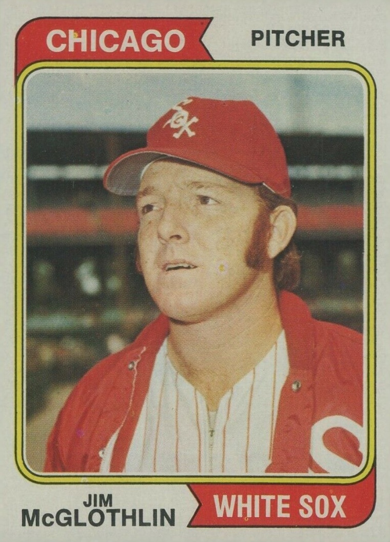 1974 Topps Jim McGlothlin #557 Baseball Card