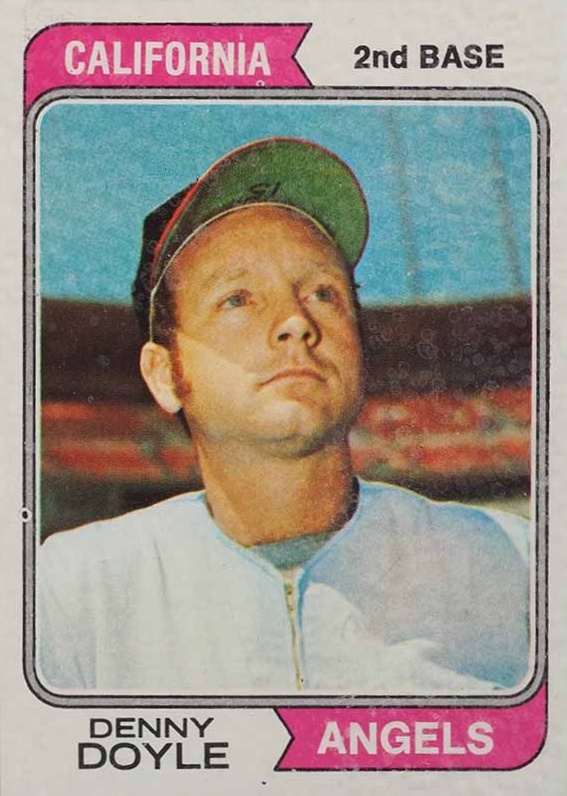 1974 Topps Denny Doyle #552 Baseball Card