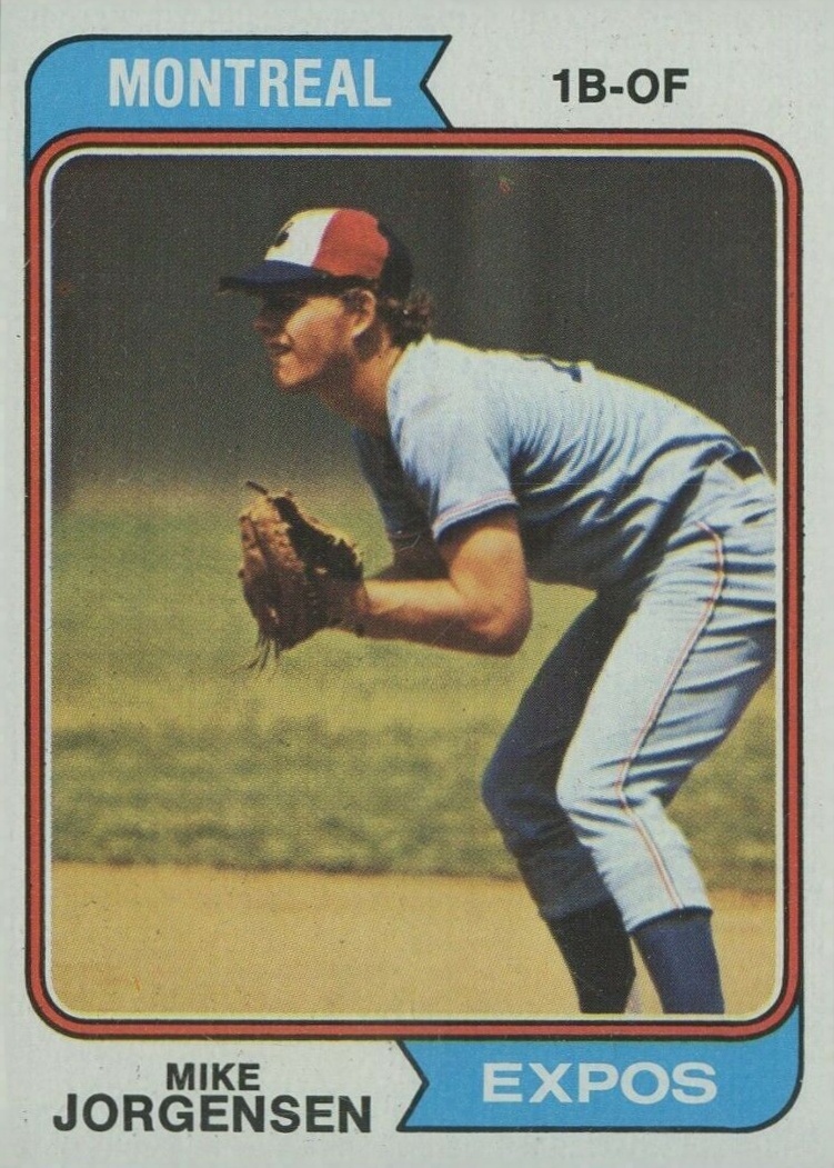 1974 Topps Mike Jorgensen #549 Baseball Card
