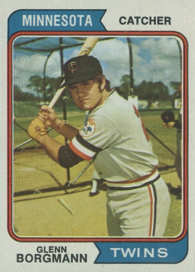 1974 Topps Glenn Borgmann #547 Baseball Card