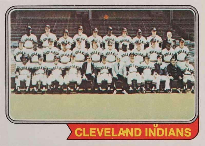 1974 Topps Cleveland Indians #541 Baseball Card