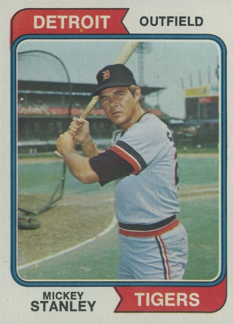 1974 Topps Mickey Stanley #530 Baseball Card