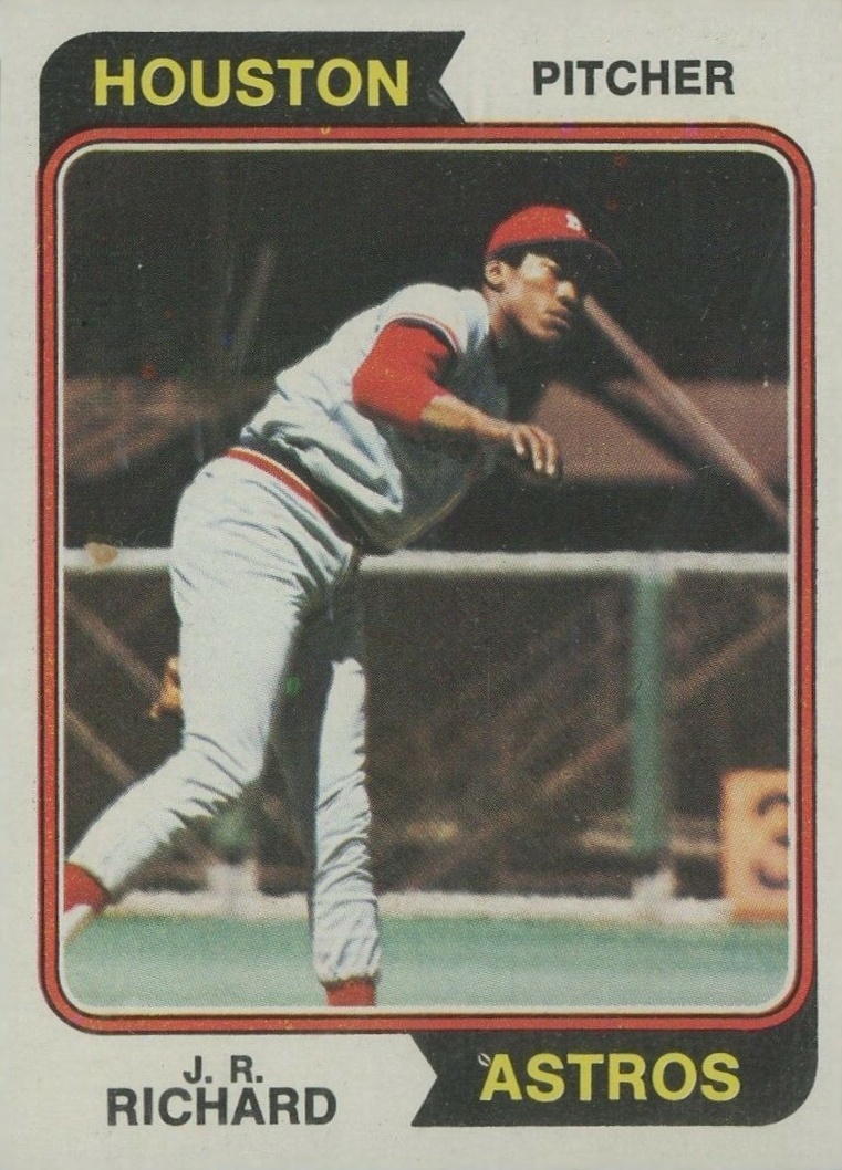 1974 Topps J.R. Richard #522 Baseball Card