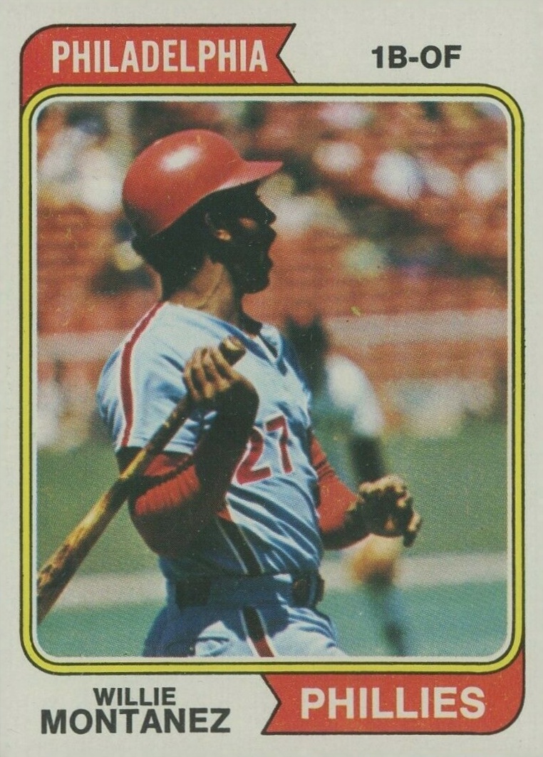 1974 Topps Willie Mantanez #515 Baseball Card