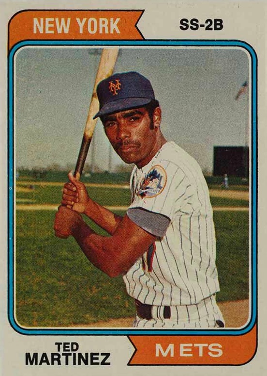 1974 Topps Ted Martinez #487 Baseball Card