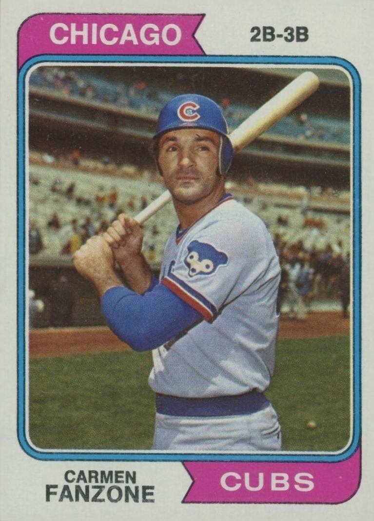 1974 Topps Carmen Fanzone #484 Baseball Card