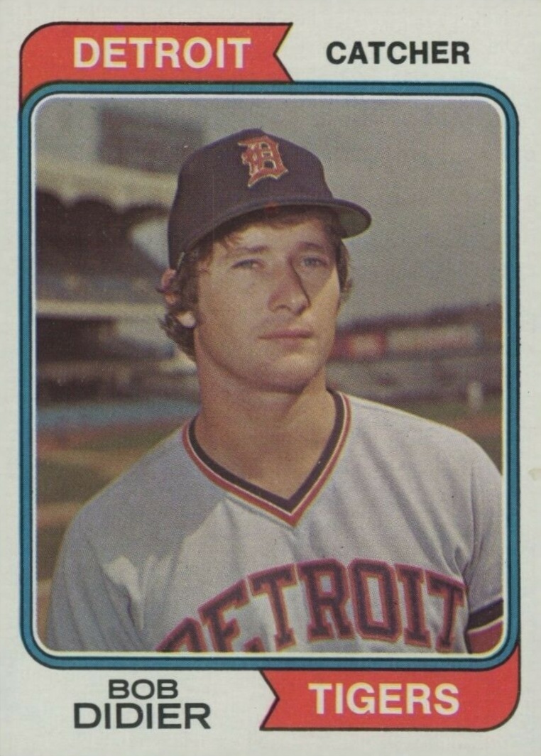 1974 Topps Bob Didier #482 Baseball Card