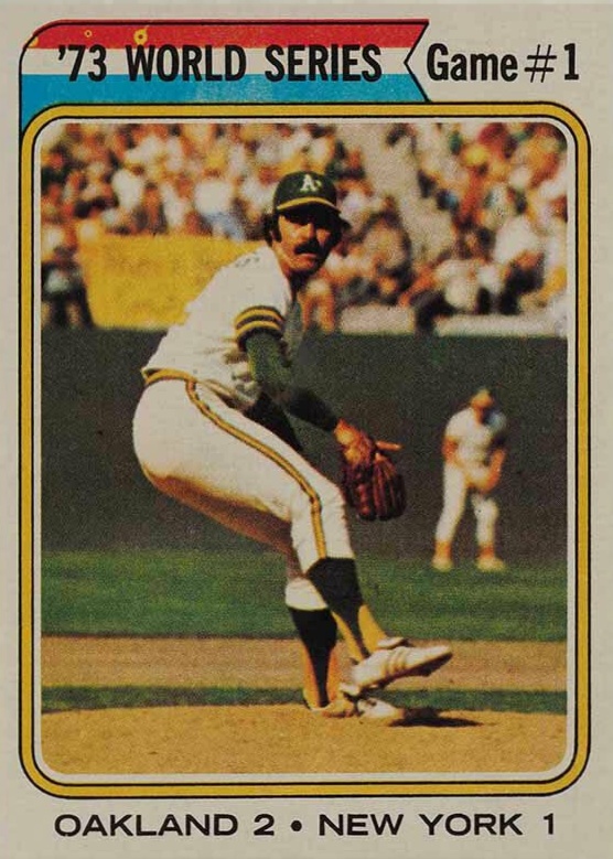 1974 Topps World Series Game 1 #472 Baseball Card