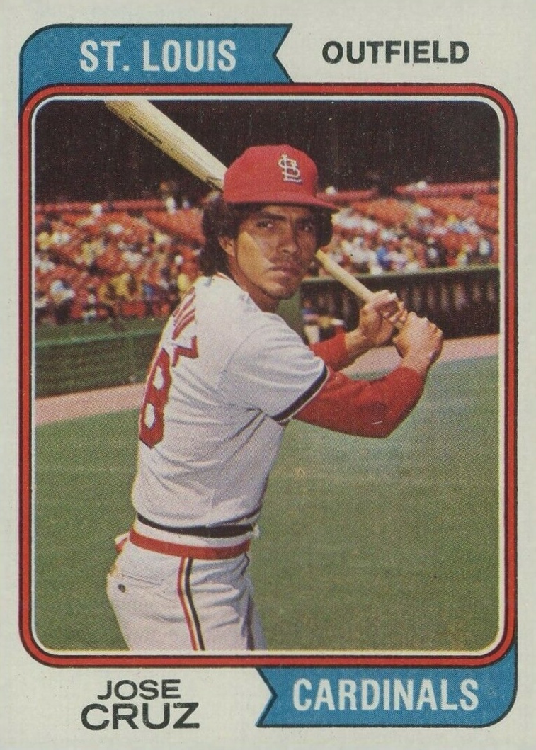 1974 Topps Jose Cruz #464 Baseball Card
