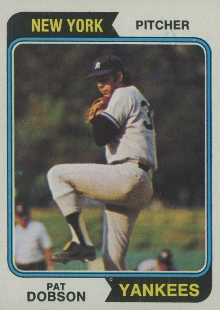 1974 Topps Pat Dobson #463 Baseball Card