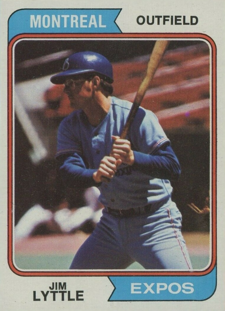 1974 Topps Jim Lyttle #437 Baseball Card