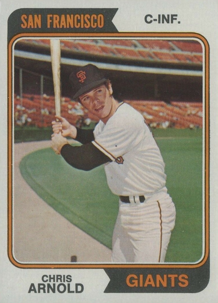 1974 Topps Chris Arnold #432 Baseball Card