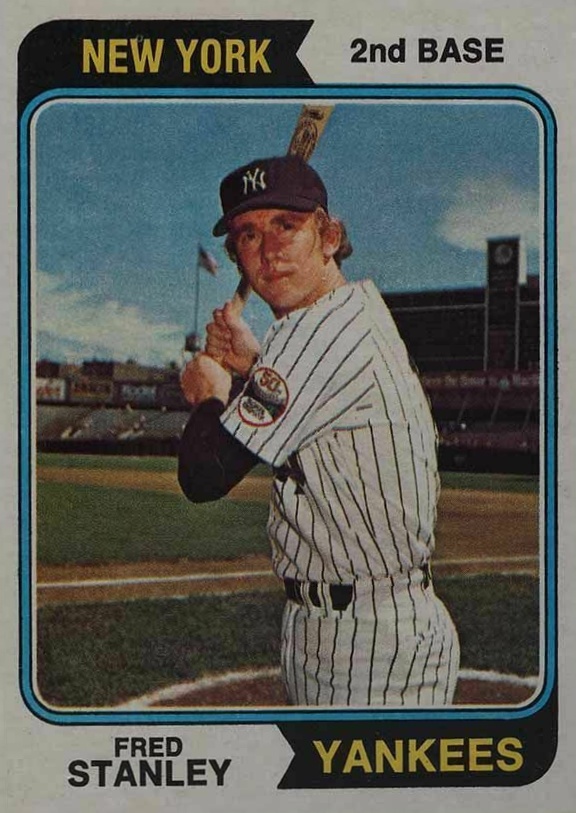 1974 Topps Fred Stanley #423 Baseball Card