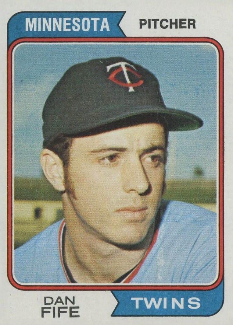 1974 Topps Dan Fife #421 Baseball Card