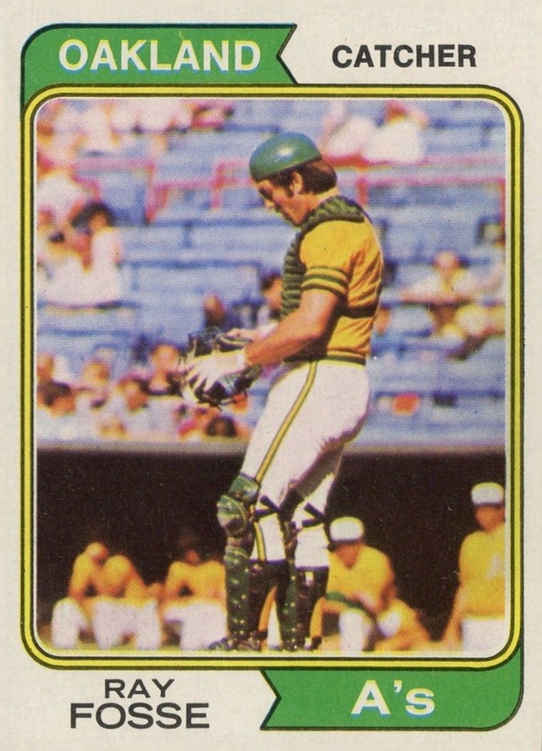 1974 Topps Ray Fosse #420 Baseball Card